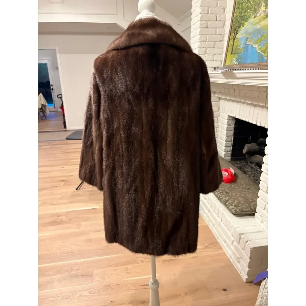 Neiman Marcus coat neiman rabbit